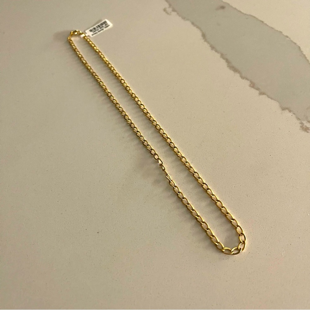 Gold  10kt gold filled chain 18” long Necklace